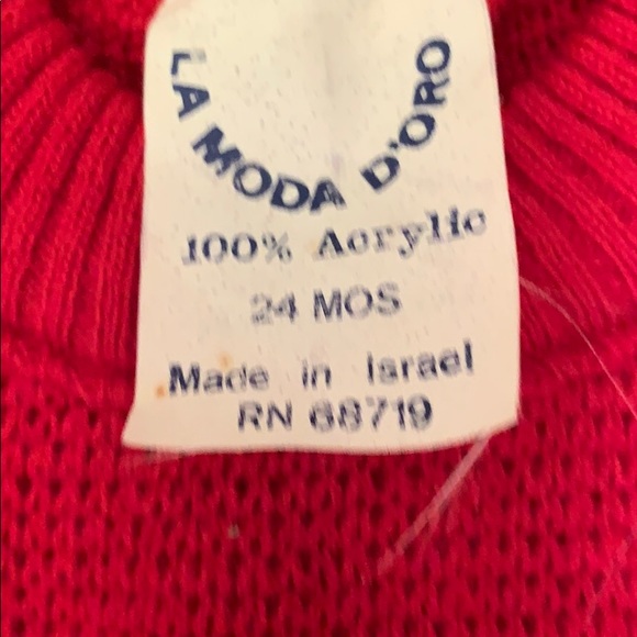 Fabulous Bundle/ 24mth/2t Israeli sweater and pants. NWT - Picture 3 of 4